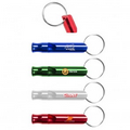 Aluminum Metal Whistle Keychain